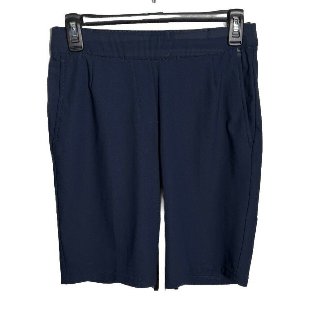 Nike Women’s Navy Golf Shorts Size XS UPF 40 Pull On UPF 40+